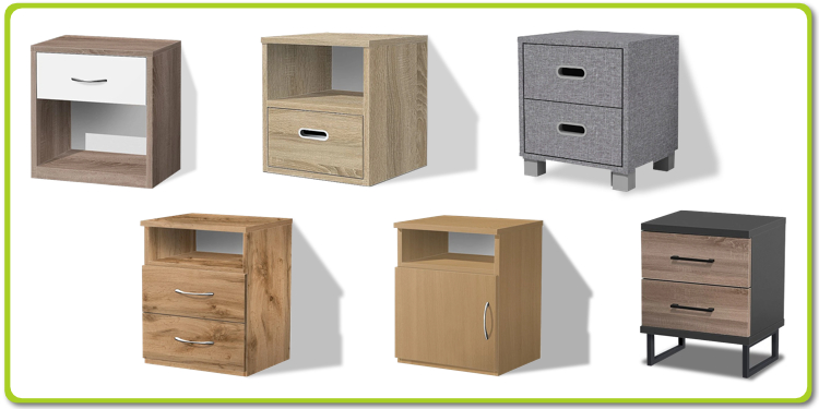 Noční stolky všechny